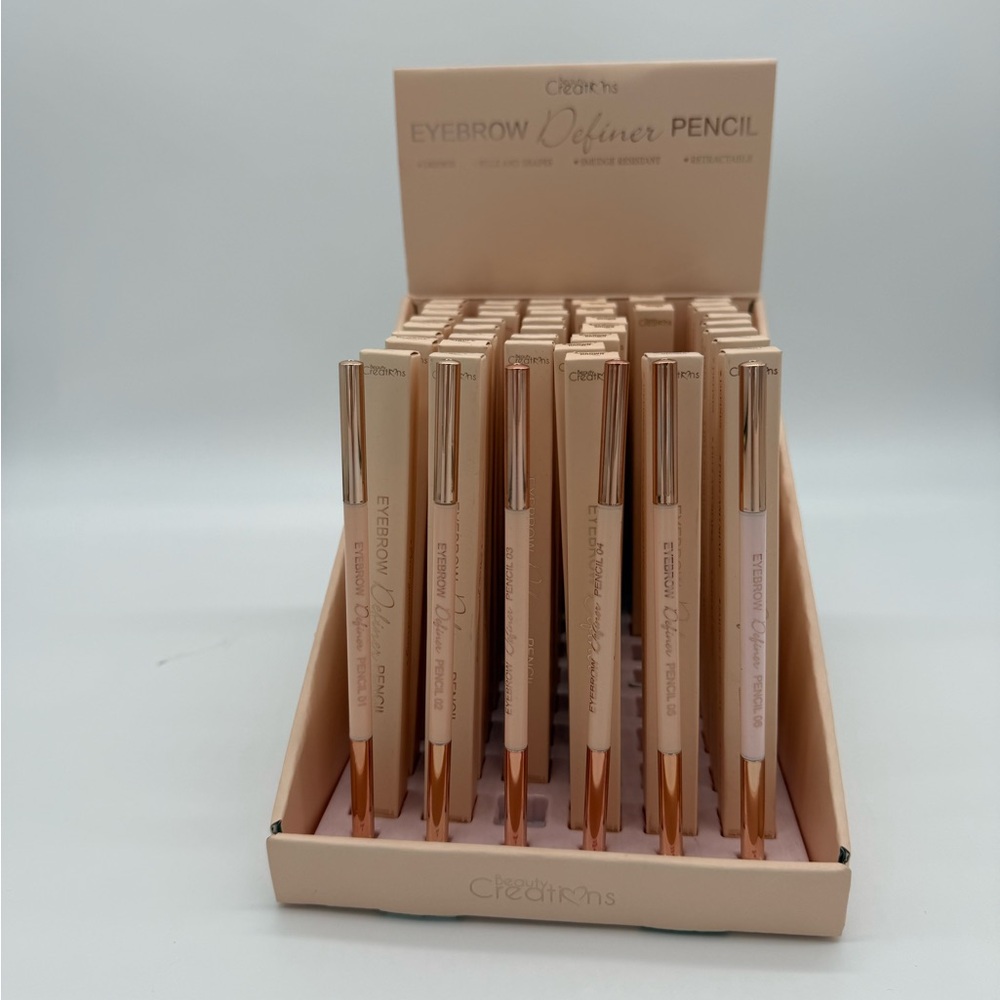 Beauty Creations Eyebrow Definer Pencil - Cream and Gold